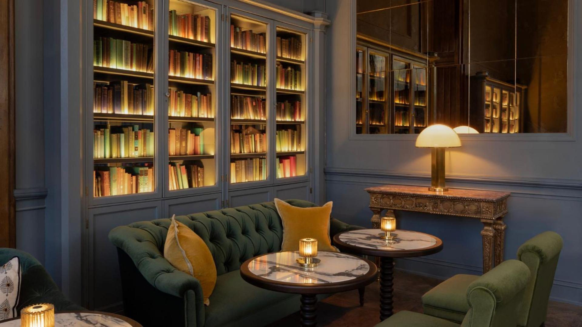 בישופטון Mar Hall Golf & Spa Resort מראה חיצוני תמונה Library at The Ivy Temple Row