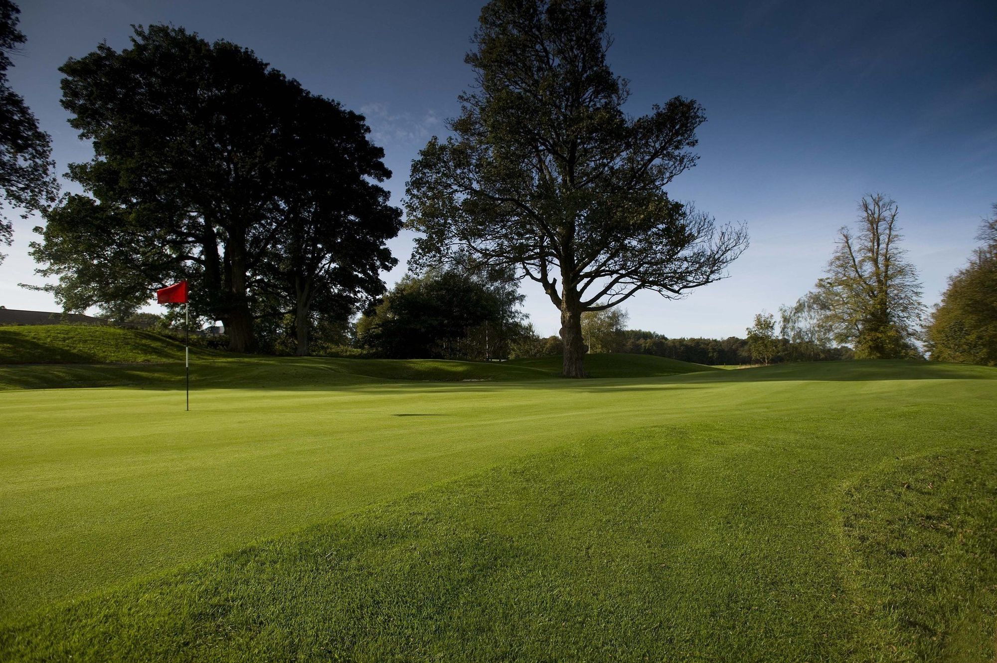 בישופטון Mar Hall Golf & Spa Resort מתקנים תמונה The 18th green